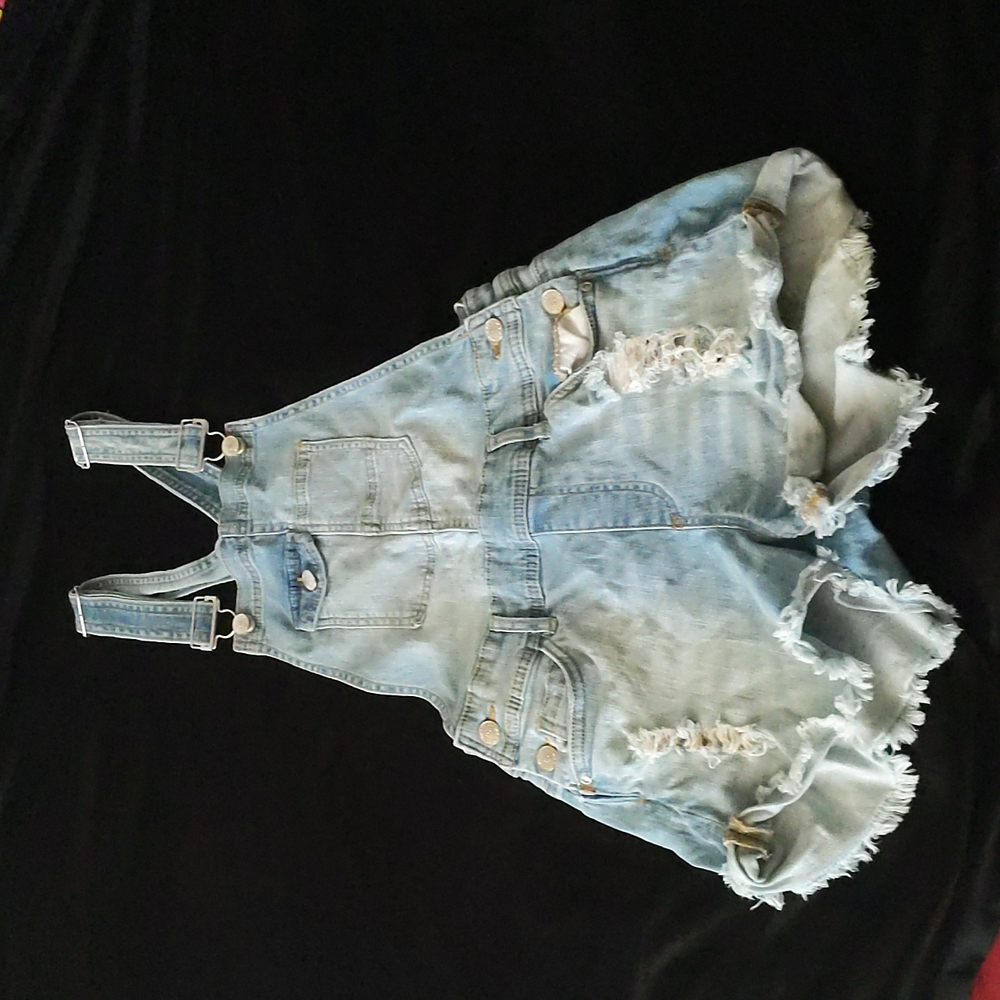 Girls jeans overall size 3